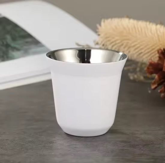 Tasse Espresso Isotherme en Acier Inoxydable – Intérieur & Extérieur