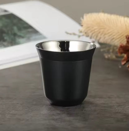 Tasse Espresso Isotherme en Acier Inoxydable – Intérieur & Extérieur