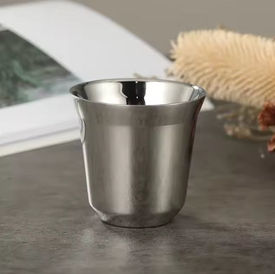 Tasse Espresso Isotherme en Acier Inoxydable – Intérieur & Extérieur