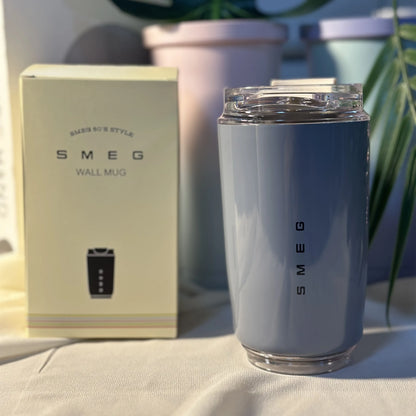 SMEG 240ML Tasse de Voyage Isotherme en Acier Inoxydable